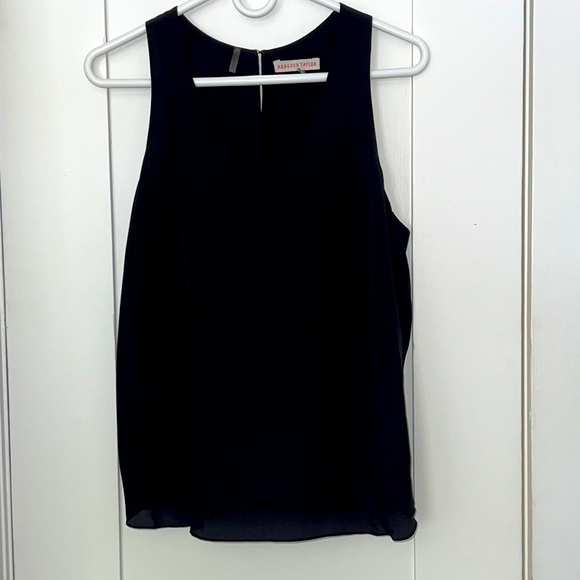 Black Silk Tank - Picture 1 of 6